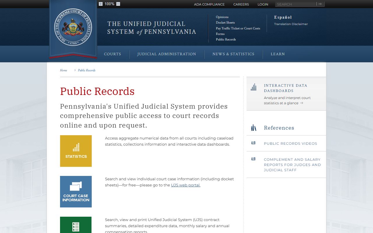 Montgomery County court records Pennsylvania public records guidance