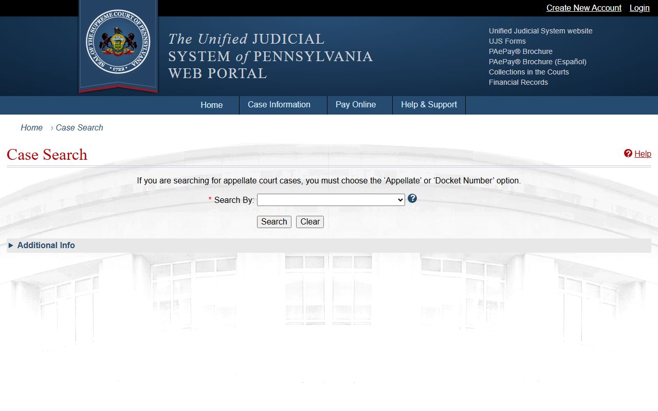 Montgomery County court records UJS case search